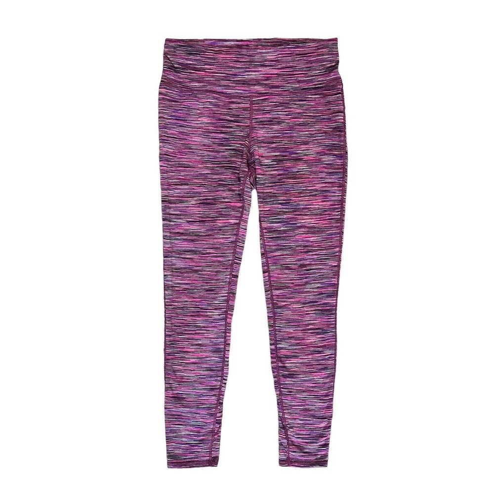 Prana Caraway Grapevine Space Dye Leggings Striped Yoga Pink Womens Size M - Picture 2 of 14